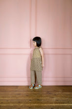 画像をギャラリービューアに読み込む, lace fabric pants / khaki