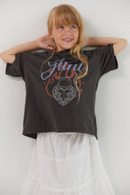 画像をギャラリービューアに読み込む, Hearts on Fire Tee - Washed Black