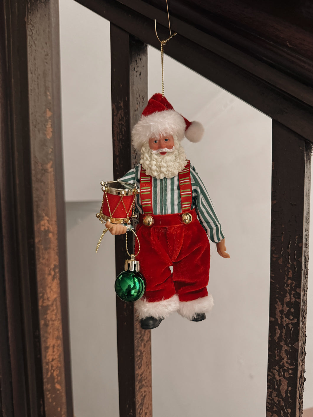 Santa Ornament / Drum toy