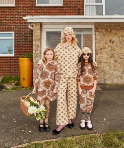 FISH & KIDS〛 PATCHWORK DRESS WITH COLLAR (Kids and Women) – Melty FISH & KIDS〛 PATCHWORK DRESS WITH COLLAR (Kids and Women) – Melty