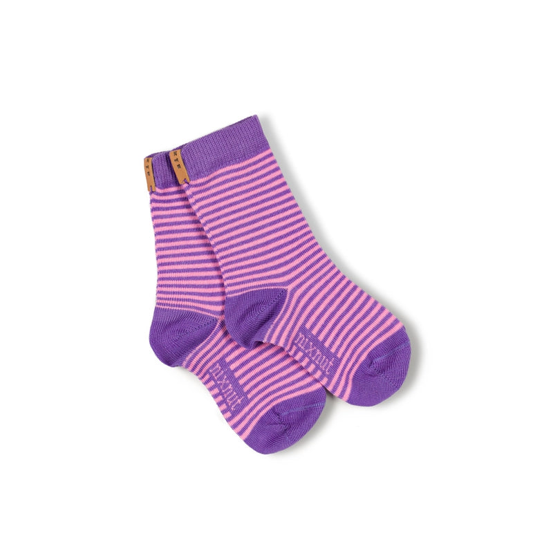 Striped Socks / Purple