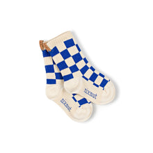 画像をギャラリービューアに読み込む, Checkered Socks / Azul