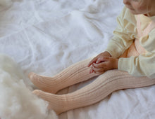 画像をギャラリービューアに読み込む, 【予約】Granny Footed Tights / Silky Peach