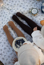 画像をギャラリービューアに読み込む, Wooly Footed Tights / Espresso Brown
