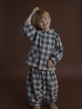 画像をギャラリービューアに読み込む, 【ラスト1点】Fog Blue Gingham Lodge Shirt