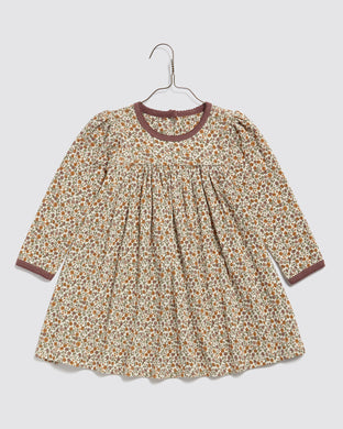 【ラスト1点】Organic Pointelle Maya Dress Prairie Floral