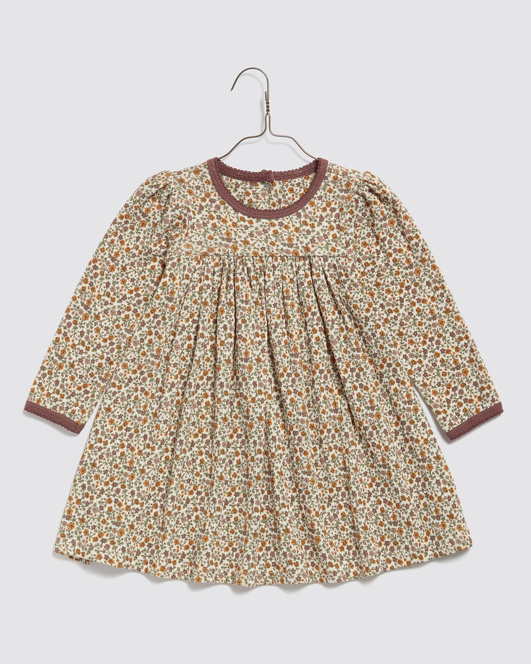 【ラスト1点】Organic Pointelle Maya Dress Prairie Floral