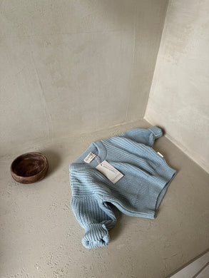 CHUNKY SWEATER BLUE HEAVEN