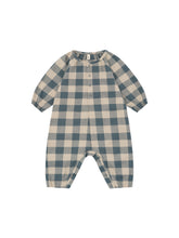 画像をギャラリービューアに読み込む, Fog Blue Gingham Onesie