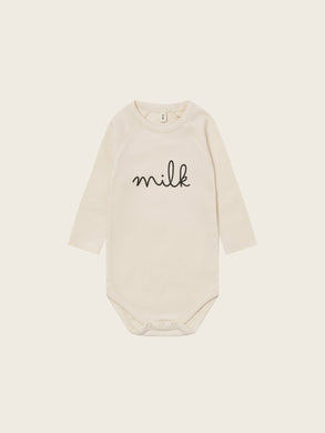 Undyed Milk Bodysuit