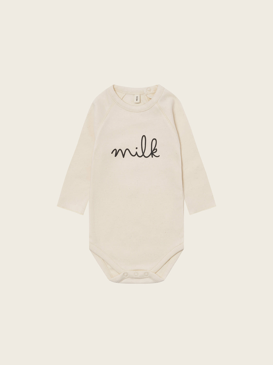Undyed Milk Bodysuit
