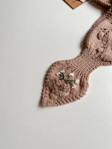 〚Melty Colors × Penoora's〛Pelit Embroidery Muffler - Marple