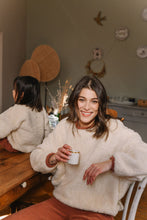 画像をギャラリービューアに読み込む, WOMEN OURS SWEAT-SHIRT /ECRU
