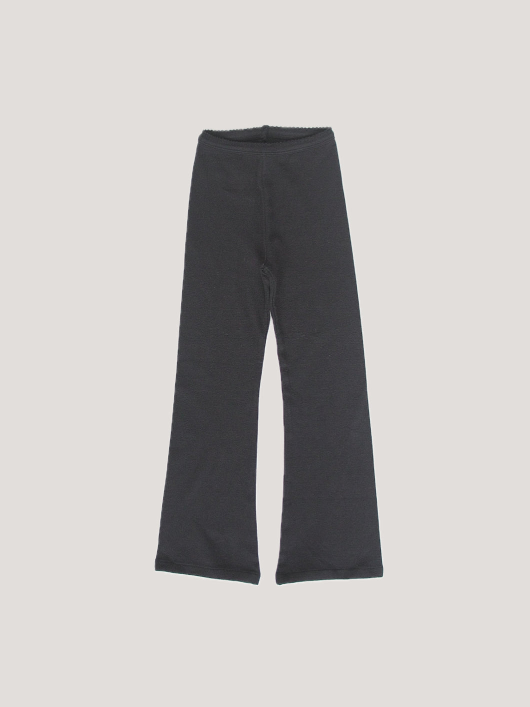 pima flare pant . noir