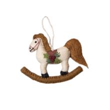 画像をギャラリービューアに読み込む, 【予約】Rocking Horse Ornament