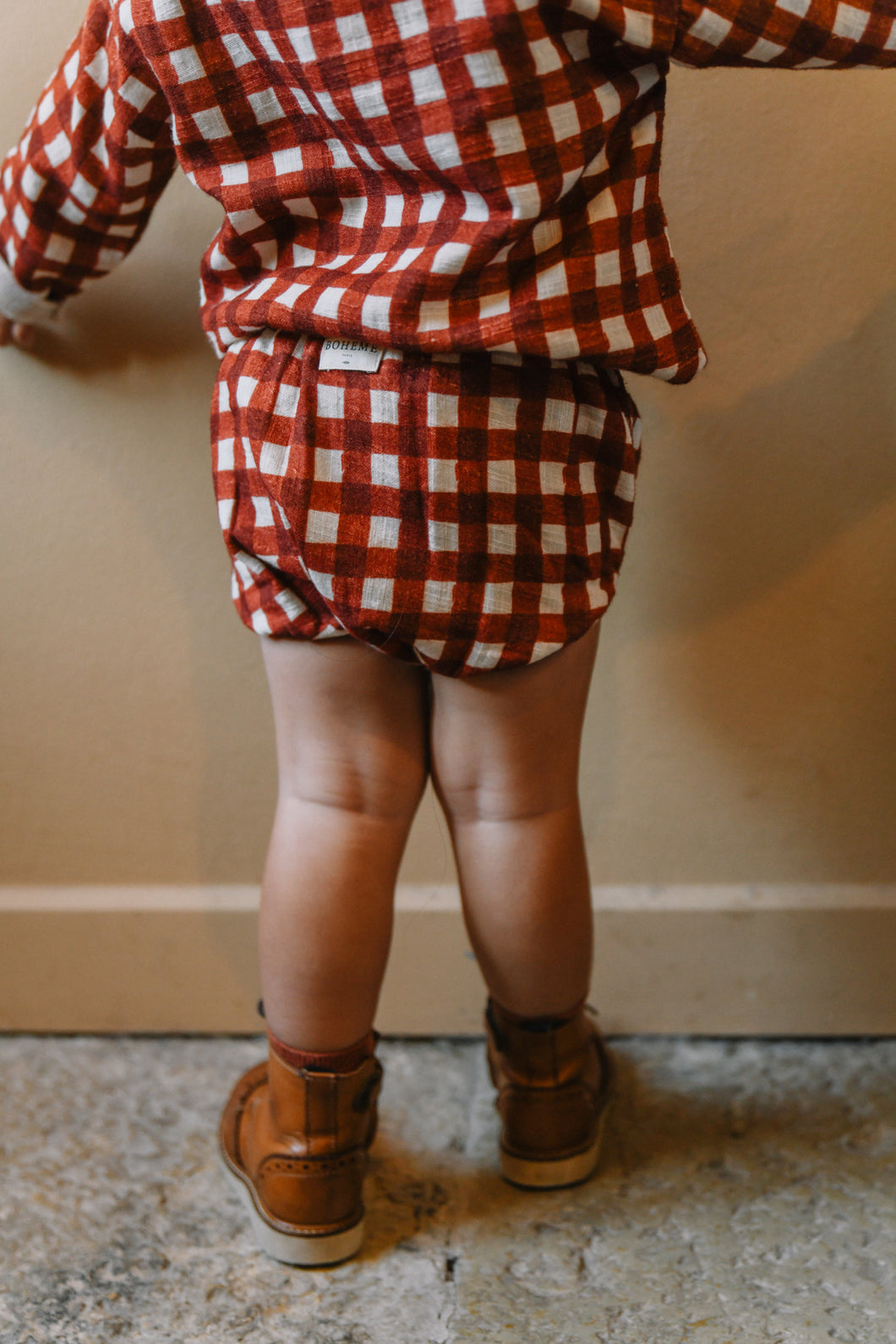 AMI BLOOMER/ BORDEAUX VICHY
