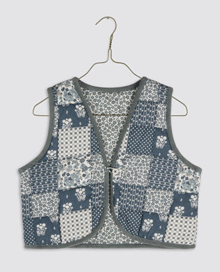 Bay Waistcoat - Patchwork Print Floral