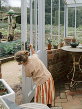 画像をギャラリービューアに読み込む, 【予約】Copper Stripes Boxy T-Shirt