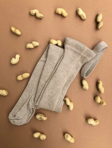 Footed Tights / Peanut Blend