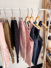 画像をギャラリービューアに読み込む, lace fabric pants / charcoal