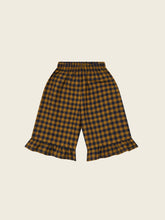 画像をギャラリービューアに読み込む, Blueberry Gingham Frill Culottes