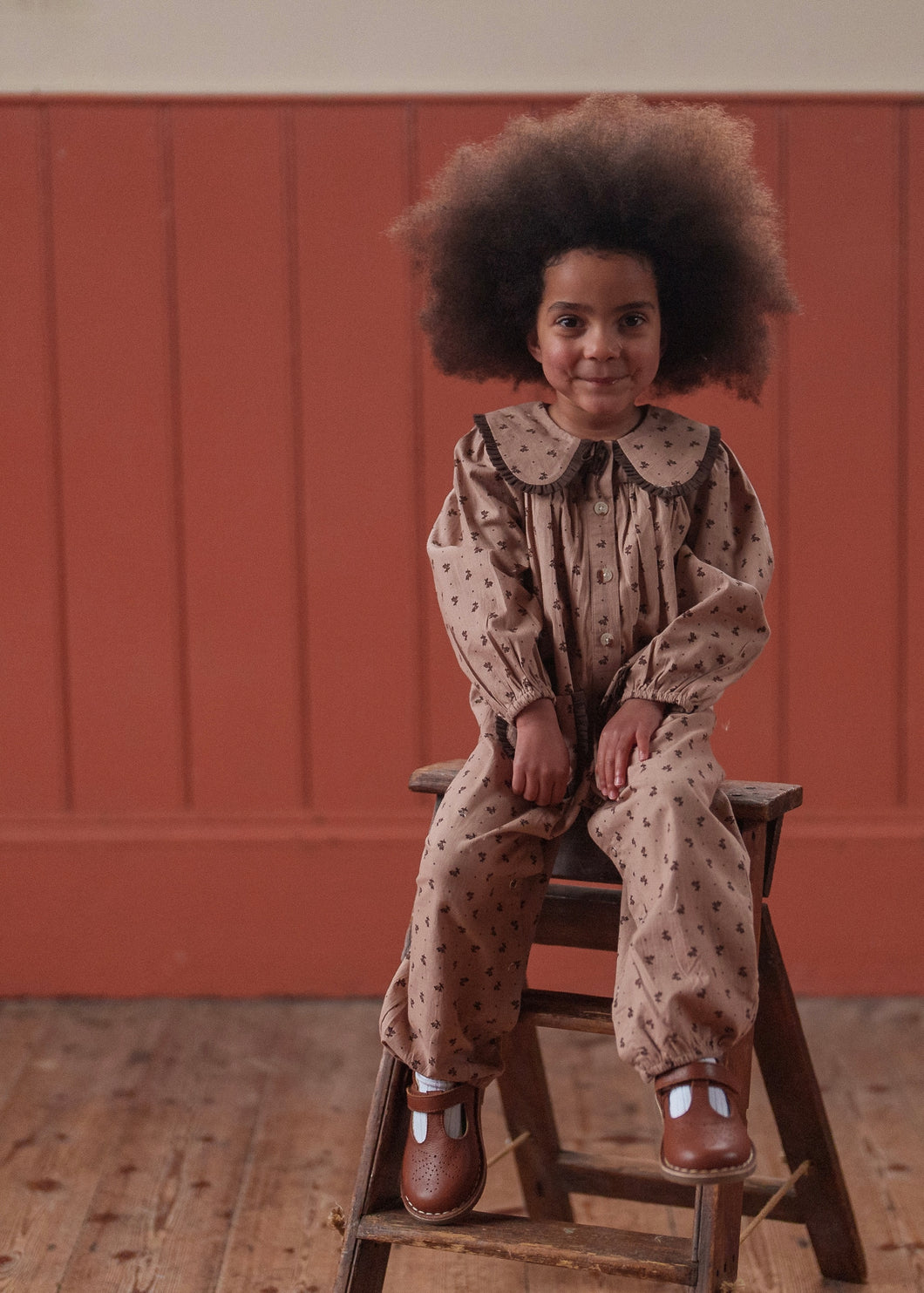 【ラスト1点】Lolly Romper Rosehip Floral