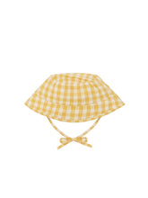 画像をギャラリービューアに読み込む, Honeycomb Gingham Bucket Sun Hat
