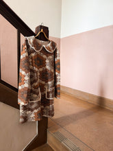 画像をギャラリービューアに読み込む, PATCHWORK DRESS WITH COLLAR (Kids and Women)