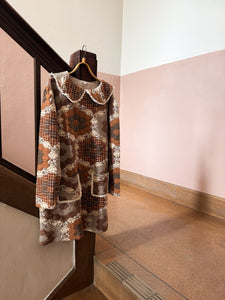 PATCHWORK DRESS WITH COLLAR (Kids and Women)