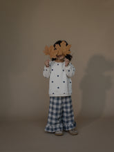 画像をギャラリービューアに読み込む, Fog Blue Dots Sweatshirt