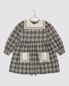 Eva Sailor Dress Harlequin Floral