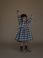画像をギャラリービューアに読み込む, Fog Blue Gingham Field Dress