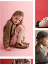画像をギャラリービューアに読み込む, Diane - Ribbed Knee-high Socks with pompoms - Doux Agneaux