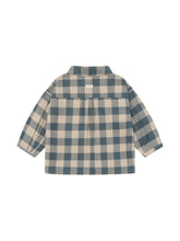 画像をギャラリービューアに読み込む, 【ラスト1点】Fog Blue Gingham Lodge Shirt