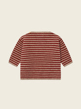 画像をギャラリービューアに読み込む, Paprika Stripes Wool Jumper