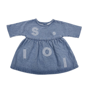 Kids Soll Denim Sleeve Dress