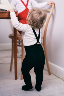 【ラスト1点】Footed Tights / Classic Black