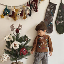 画像をギャラリービューアに読み込む, Sweater ornament Wreath - Cream White