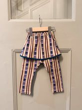 画像をギャラリービューアに読み込む, 〚Coming soon〛retro stripe skirted leggings / cream