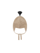 画像をギャラリービューアに読み込む, Oatmeal contrast Tassel Hat