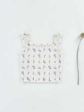 画像をギャラリービューアに読み込む, 〚Coming soon〛pima crop tank . garden windowpane
