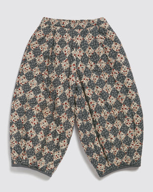 Quilted Jessica Trousers Harlequin Floral