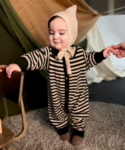 ARTIST ROMPER / IVY STRIPE