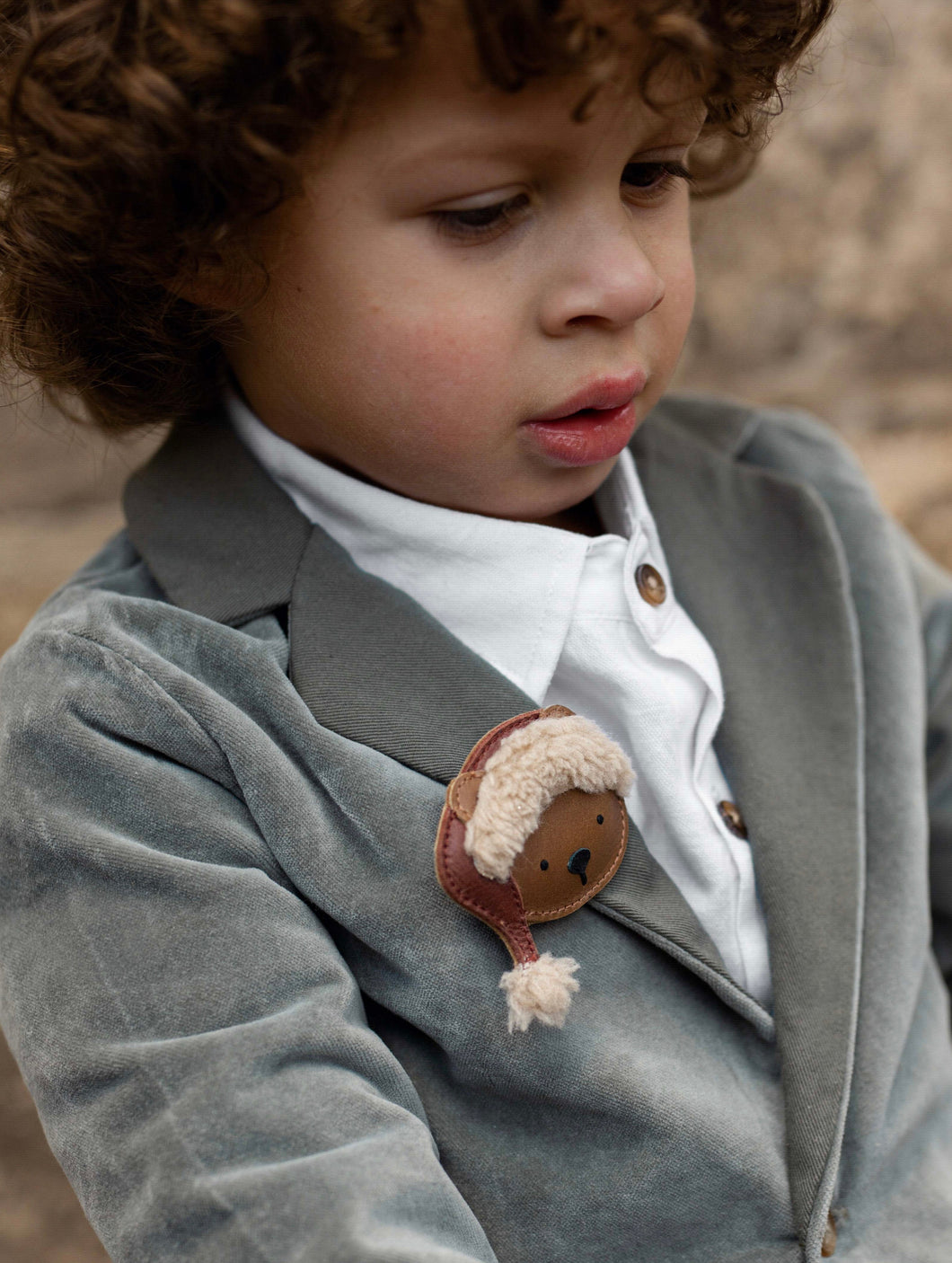 Wonda Hairclip | Christmas Bear