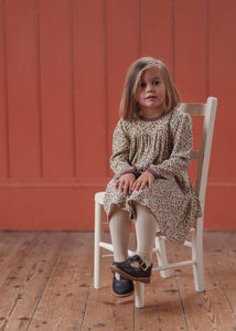 【ラスト1点】Organic Pointelle Maya Dress Prairie Floral