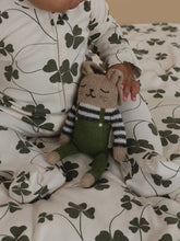 画像をギャラリービューアに読み込む, Bunny Soft Toy - Olive Overalls