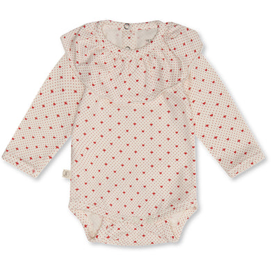 Ella bodystocking - Lots of love red