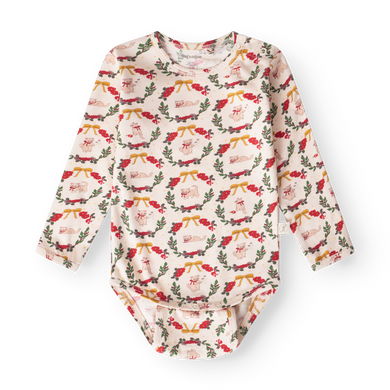 Ellis bodystocking - Christmas wreath
