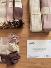 画像をギャラリービューアに読み込む, Louise - Ribbed Tights - Vieux Rose