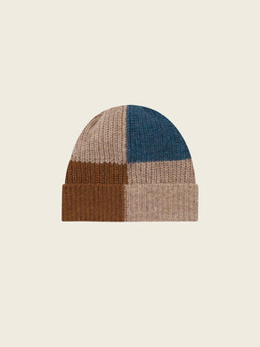 Block Patchwork Beanie